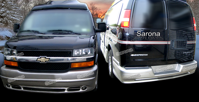 Custom GMC Savana Van  Body Kit (2003 - 2023) - $1290.00 (Part #GM-015-KT)